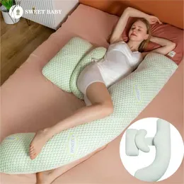 Maternity Pillows Maternity Pillow Pregnant Women H-Shaped Multi-Color Design Waist Pillow Side Sleeping Pillow Supporting Abdominal PillowL231106