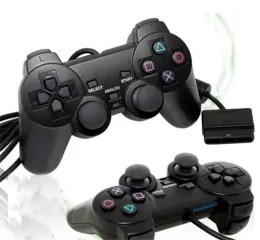 818DD PlayStation 2 Wired Joypad Joysticks Gaming Controller för PS2 Console GamePad Double Shock med 12 LL