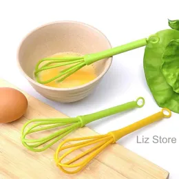 Plastic Egg Beater Tools Multifunction Milk Drink Coffee Whisk Mixer Mini Hand Eggs Beaters Frother Foamer Stirrer Kitchen Cooking TH1219