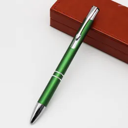 Werbegeschenk Stift Metall Luxus Kugelschreiber 1,0 mm Personalisierte benutzerdefinierte Stifte mit Logo Briefpapier Text Mindestbestellmenge 50 Stück