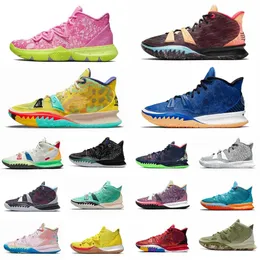 Kyrie 7 Basketball Shoes 8S One World People Chip Copa Grind 5 Mens Kyries 7s Irving 5s Sponge Sandy Creator Circle of Life Orca Eagle Standing Trainers Sports Sneakers