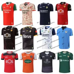 23 24 Irland GAA Rugby Jersey Wexford Tipperary Galway Dublin Gail Football Jersey Limerick Cavan Kerry Tyrone Mayo Meath Jersey _Jersey