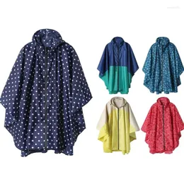 Chubasqueros Llegada Hombres y mujeres Capa de lluvia Poncho ligero Moda Impermeable Transpirable Impermeable Adultos Capa a prueba de viento al aire libre