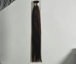 Elibess Hairrussian Remy Nano Pierścień ludzkie przedłużenia włosów 16 Quot 26 Quot 100Sset Stick Nano Pierścienia przedłużanie włosów 2 ciemne 9299231