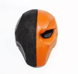 Máscaras de Halloween Face Full Face Masquerade Deathstroke Cosplay Costume Props Terminator Resina Helmet Mask2007468