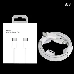 USB C To Type C Cables PD Fast Charging 18W 20W for smart phone Samsung S21 S20 Note 20 Quick Charge 4.0 3ft 6ft Charger Wire JTD