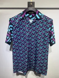 メンズデザイナーシャツブランド衣料品男ショーツスリーブドレスシャツヒップホップスタイル高品質のコットントップ104127