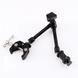 Freeshipping 11 Zoll einstellbare Reibung Gelenk Magic Arm Super Clamp für DSLR LCD-Monitor LED-Licht Kamera Zubehör Kvxee