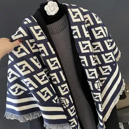 Cashmere Designer وشاح 6 ألوان الحجم 130*130 سم على وجهان الطراز شالس أزياء الطر