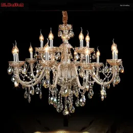 Ljuskronor Crystal Pendant Lamp Luxury Fashion Light Room Lights Modern Living El Lighting Candle