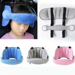 Pillows Child Safety Car Seat Head Fixing Belt Baby Aid Head Sleep Protector Pillows Travel Head Kids Neck Holder PositionersL231107