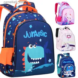 Mochilas Crianças Mochila Crianças Sacos de Escola para Meninos Meninas Mochila Impermeável Primária Ortopédica Bagpack Book Bag Mochila Infantil Q231106