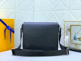Erkekler Crossbody Bag Luxurys Tasarımcılar Çanta Erkek Cüzdan Klasik Stil Moda Koşusu N42710 M46255 M45272 022
