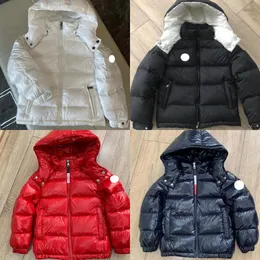 Nowy wielowy stylowy mody Down Down Projektant mody Dziecka Down Down Jacket Winter Children's Warm's Warm Jacket 120-160 cm