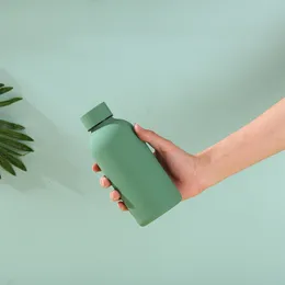 Butelki z wodą 350 ml mini stal nierdzewna Film próżniowy Film Frosted Water Bott