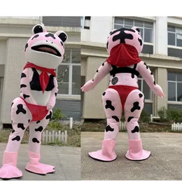 Inflatable Sexy Frog Mascot Costume Suit Party Bikini Sand Dress Outfits Carnival Halloween Xmas Easter Adult Costume