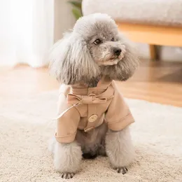 Dog Apparel Pet Coat Outfit Cat Clothes Winter Chihuahua Pomeranian Yorkshire Terrier Clothing Poodle Bichon Schnauzer Costume Cloak