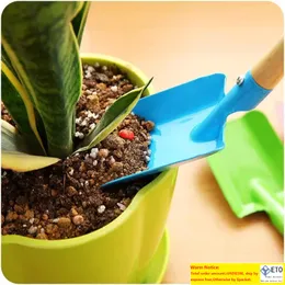 Mini Gardening Shovel Colorful Metal Small Shovel Garden Spade Hardware Tools Digging Garden Tools Kids Spade Tool HWE4625