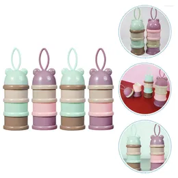 Storage Bottles Formula Dispenser Container Baby Travel Stackable Case Feeding Snack Portable Containers Box Holder Toddler Cups Jars