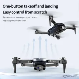 Drony Nowy mini dron jeden kliknięcie powrót 4K HD podwójna kamera optyczna pozycja przepływu powietrznego fotografii składane quadcopter Dron Toys