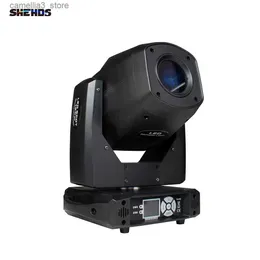 移動ヘッドライトShehds LED Beam Spot Wash 3IN1 160W Moving Head Light 6 Face Prism Static and Dynamic Gobo Plates for Disco Party KTV DJコンサートQ231107