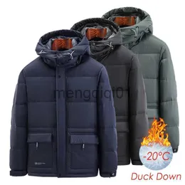 Parkas pour hommes 8XL grande taille hommes hiver nouveau ultraléger chaud 90% duvet de canard manteau Parka hommes automne tenue décontractée imperméable chapeau doudoune J231107