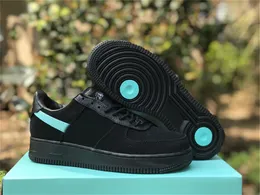 2023 Release TiffanyCo 1 Low SP Shoes 1837 Forces Blue Black Multi Color Leather Suede Uomo Donna Outdoor Sports Sneakers DZ1382-001 Con scatola originale Extralacci US4-13