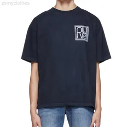 قمصان الرجال Rhude مطبوعة الرجعية القصيرة القميص T-Shirt Black S-XL Code