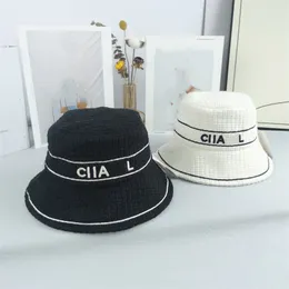 Fashion CCity Style Designer Embroidery Knitting Letter Bucket Hats Beach Caps Men Women Relaxation Sport Breathable Hats High Quality Gift