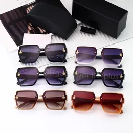 Mode-Sonnenbrille Vollformat polarisierte Sonnenbrille Designer-Sonnenbrille Buchstaben LOGO Direktübertragung explosive HD-Casual-Brille Luxus-Sonnenbrille