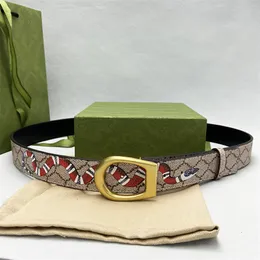 7 Styles Designer Belts For Mens Women Luxury Midjebältet Fashion Flower Check Desig Midjebandbredd 3,8 cm läderbälte