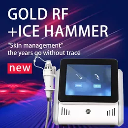 Microneedling RF Equipment Microneedle Roller Stretch Marks Remover Skin Rejuvenation Anti-Aging Machine With Cold Hammer RF Face Lifting