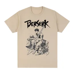 男性s tシャツberserk tシャツ日本語漫画綿男性tシャツtシャツレディーストップユニセックス230407