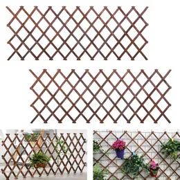 Деревянный решетчатый забор, настенная панель, растягивающийся декоративный забор, решетчатая рама для вьющихся растений, виноградная лоза, плющ, роза для комнаты, патио, сад, декоративный забор