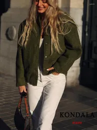 Women's Jackets Armygreen Oversized Women Long Sleeve Buttons Pockets Coats Fashion 2023 Stylish Bobmer Streetwear