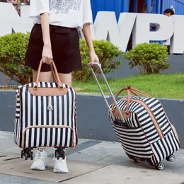 Passwortsperre senden Zugstangentasche, Reisetasche, weiblich, große Kapazität, Kurzstreckenreisen, kleine Zugtasche, wasserdichte Gepäcktasche, Student