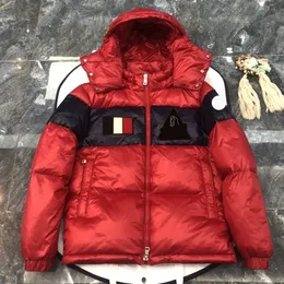 Designer France Mens Down Jacket Dubbel Zipper Women Luxury Men's Down Coat Fashion Märke Ytterkläder Have NFC