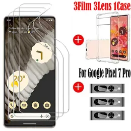 Mobiltelefonskärmsskydd Hydrogel Film Screen Protector för Google Pixel 7 Pro Soft Case för Google Pixel 7 Pro Camera Film för Google Pixel 7 Not Glass P230406
