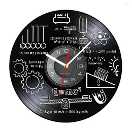 Zegarki ścienne naukowca fizyka rekord zegara szkolnego klasy matematyki klasy e MC2 teoria działu względności sztuki ciche