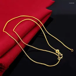 Chains Vintage Style Sand Golden 0-link Necklace Fashion Pendant With Durable Craftsmanship For Women