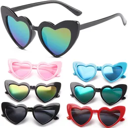 2023 100 Sunglasses Designer Children Girls Boys Sunglasses Heart Shape Kids Beach Supplies UV Protective Eyewear Baby Fashion Sunshades Glasses