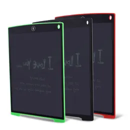 Бесплатная доставка 12-дюймовый цифровой портативный мини-ЖК-экран для письма планшет доска для рисования стилус Qkoir