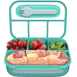 Bento Boxes 1300ml Microwave Lunch Box Portable Food Container Healthy Lunch Box Work Office School Children's Lunch Box 230407