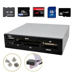 Freeshipping 35" All in 1 USB Metal MS/XD/TF/CF/MD/SD/MMC Multi Memory Internal Card Reader Gciuf