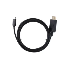 Freeshipping USB 31 Type C USB-C لعرض كبل محول المحول الرقمي DP 4K لـ MacBook Hjjio