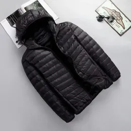 Piumino da uomo Parka Autunno Inverno Piumino leggero Jaket Uomo Donna Moda Con cappuccio Cappotto sottile ultrasottile leggero da ragazzo Casacos Feminino 231107