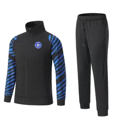 Estonia Men's Leisure Sportswear Winter Outdoor Keep Warm Sports Training Clothing Full Zipper långärmad Leisure Sportwear