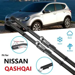 Nissan Qashqai J10 J11 2006 ~ 2017 ön silecekler için ön cam silecekleri Bıçaklar Araç Aksesuarları Ön cam Yıkama 2007 2009 2010 2013 2014 2015 2015 2015 Q231107