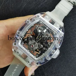 RM056 EUR V2 Superclone Aktif Tourbillon Mekanik Saat Erkekleri RM56 Havacılık Made Havacılık Sıradan Titaniu174 Montres de Luxe