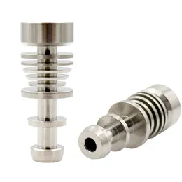 Prego de titânio universal 14mm 18mm articulação masculina dissipador de calor gr2 tubo de fumo dab rigs ferramentas de óleo de cera